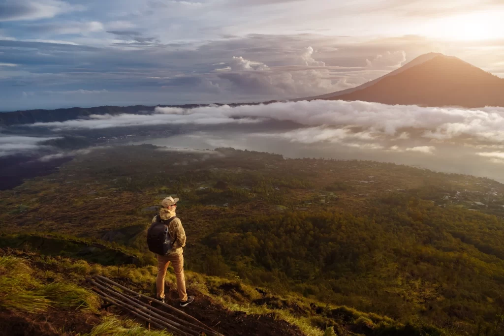 Batour.Net - Mount Batur Trekking Reaching the Top